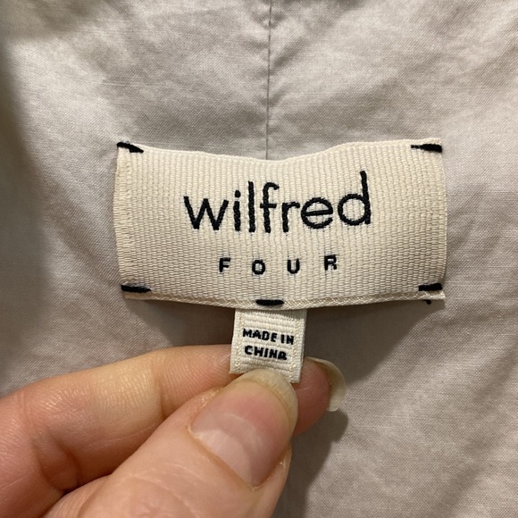 Aritzia Wilfred Linen Sleeveless Bolero top Size 4 - Picture 9 of 13